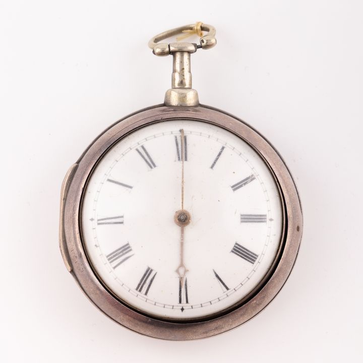 Great Britain, Bates & Son, Pair Cased, Silver Pocket Watch, C. early 1900s, VF