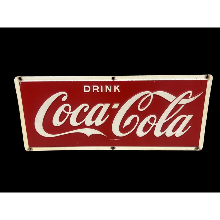 Drink Coca Cola Coke Tin Metal Soda Sign
