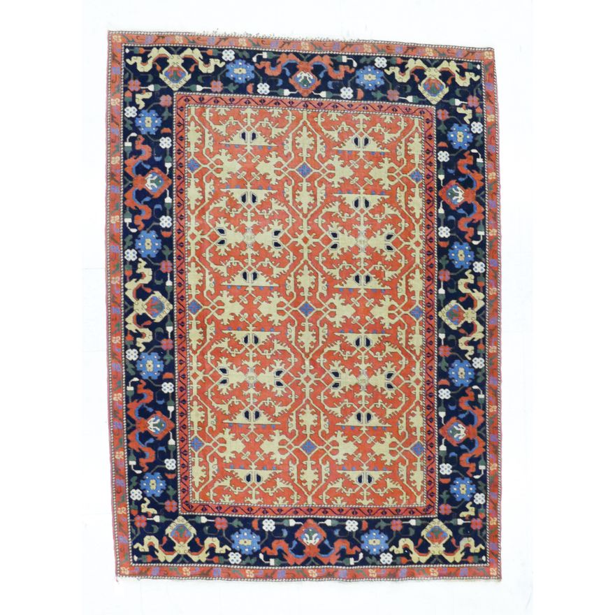 Ushak Lotto Turkish Oriental Rug