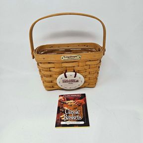 Longaberger 1996 Dresden Tour Basket II - Signed by Longaberger Family