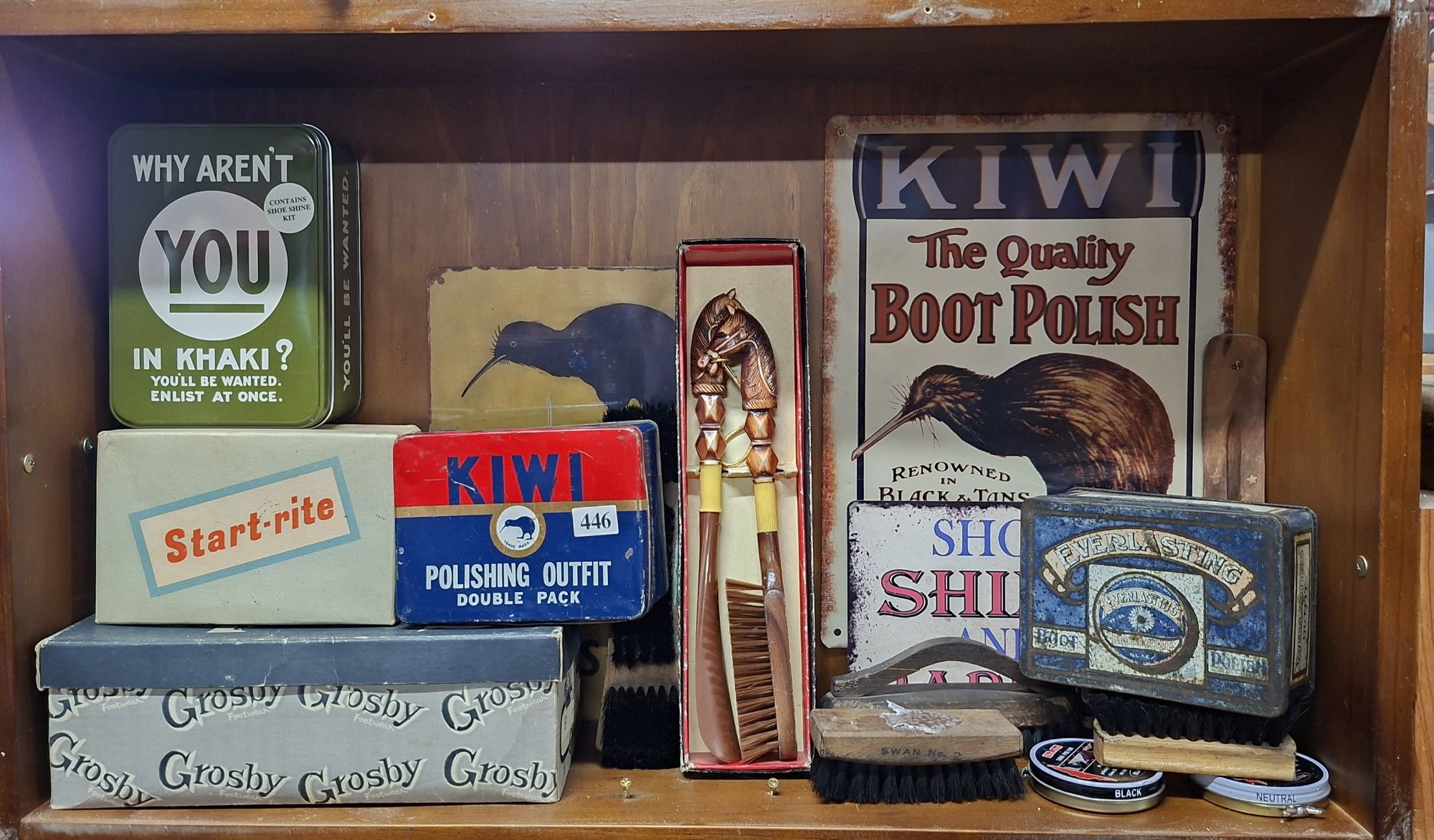 Collection Of Kiwi Boot Polish