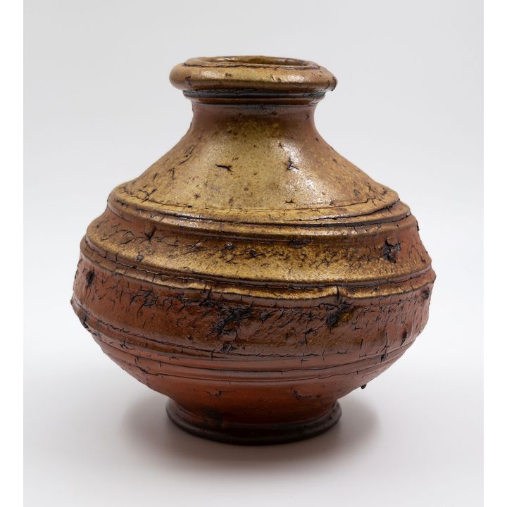Peter Alger - Ridged and coiled vase