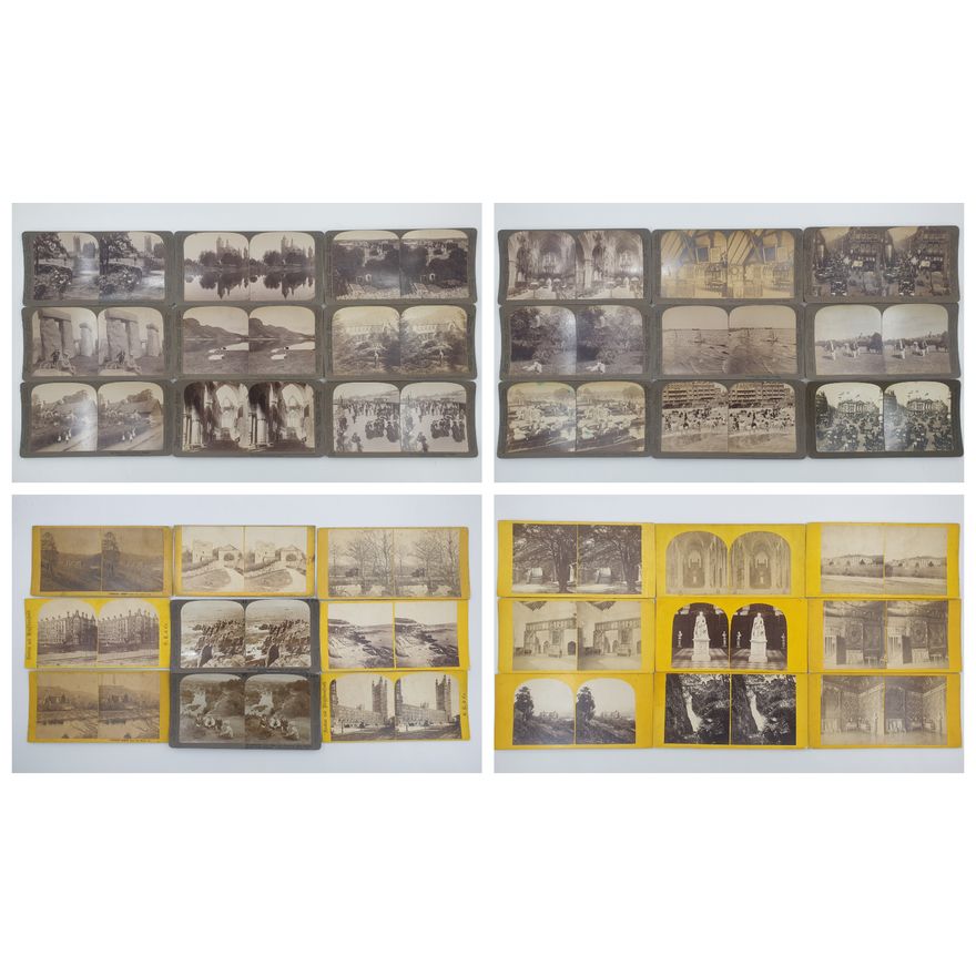 Stereograph Cards - English (x36)