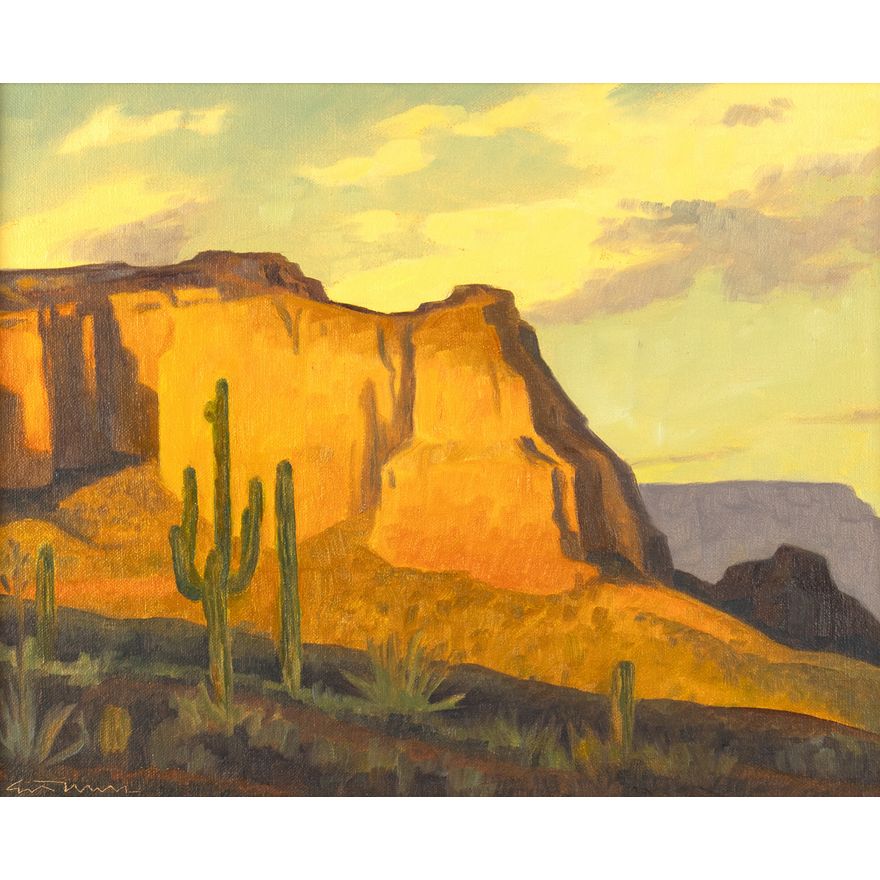 Ed Mell (1942- ), Apache Cliffs