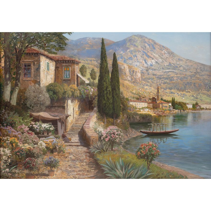 Alois Arnegger | Nad jeziorem Como