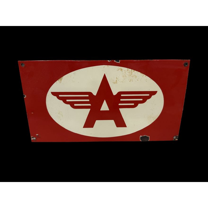 Flying A SSP Motor Gas Oil Sign