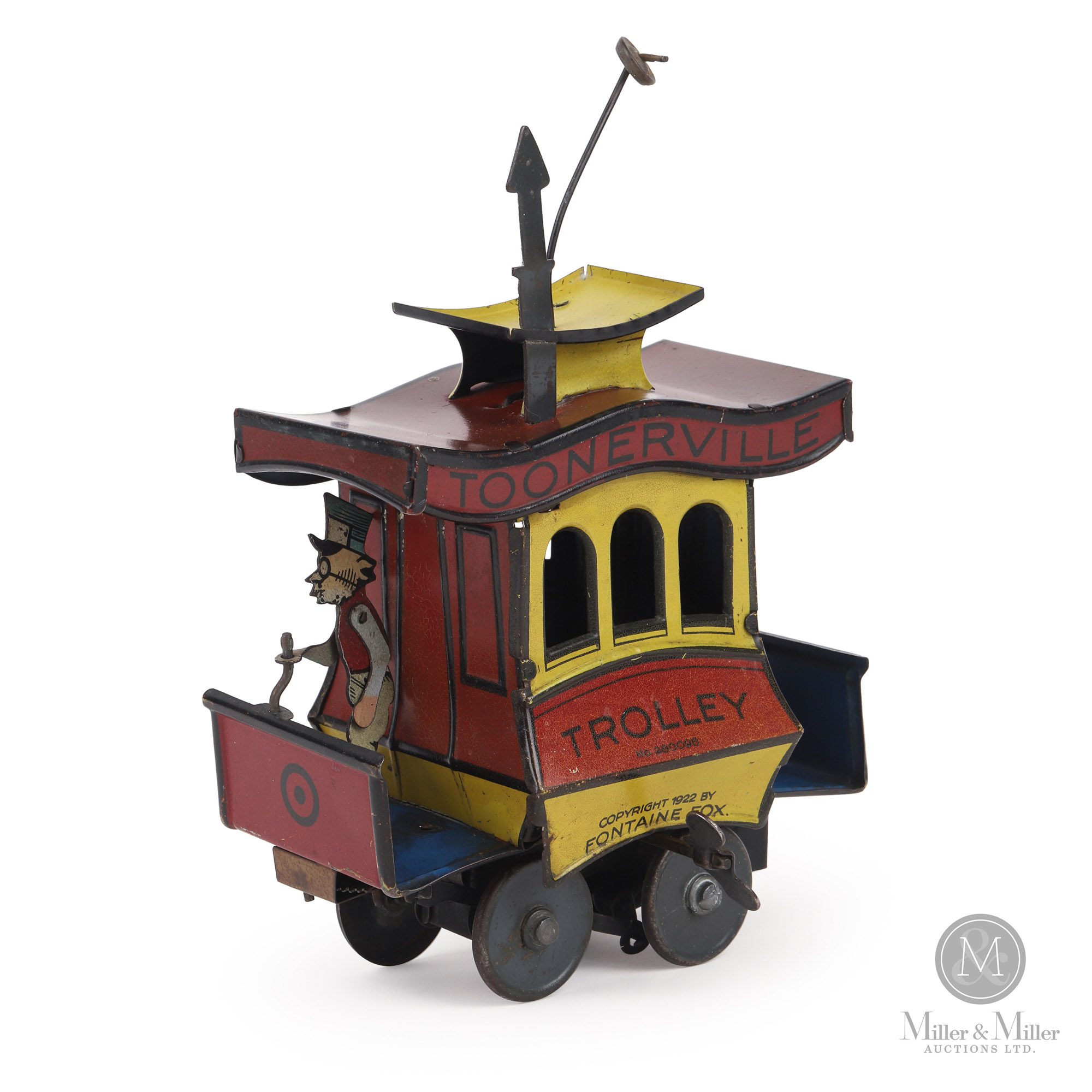 Heinrich Fischer Toonerville Trolley | Miller & Miller Auctions Ltd
