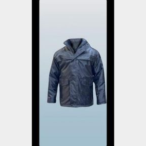 SECURITY JACKET COATED NYLON BLACK S- MEDIUM - 51818/5119