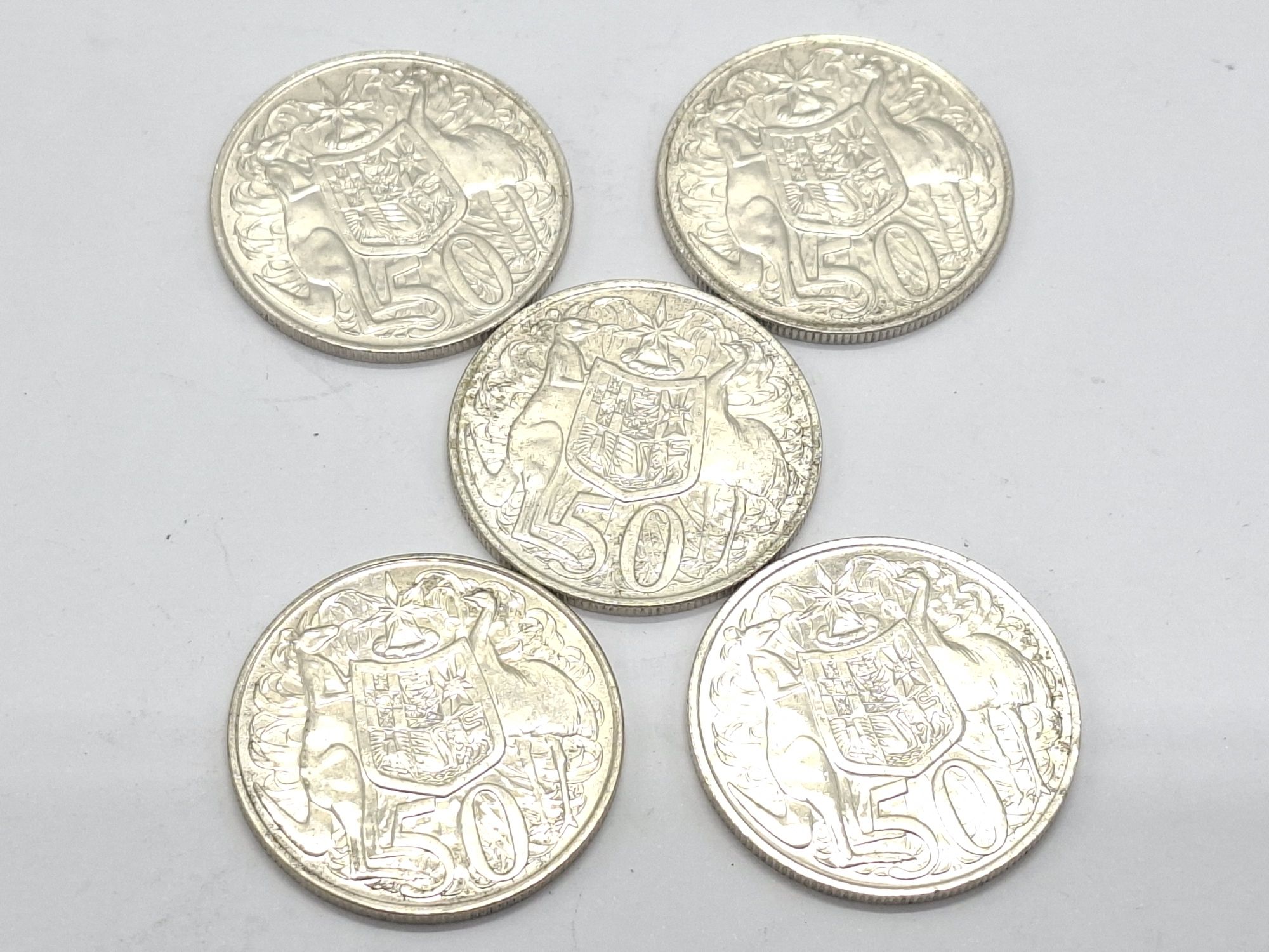 1966 Australian 50c Coins