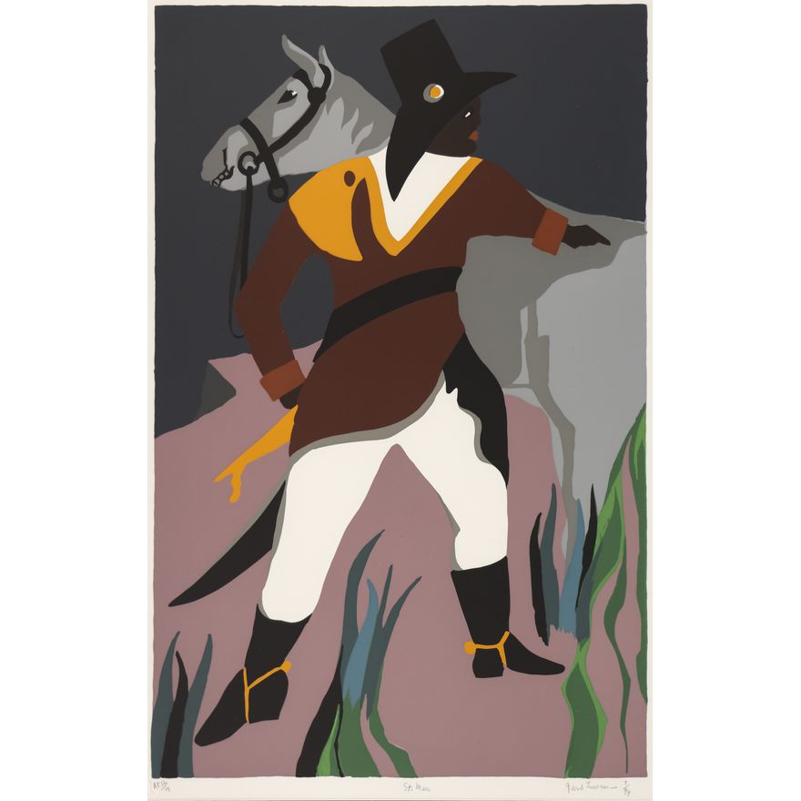 Jacob Lawrence ''St. Marc'' 1994 Serigraph