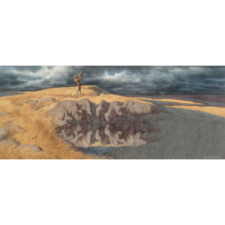 Bev Doolittle (1947- ), Calling the Buffalo