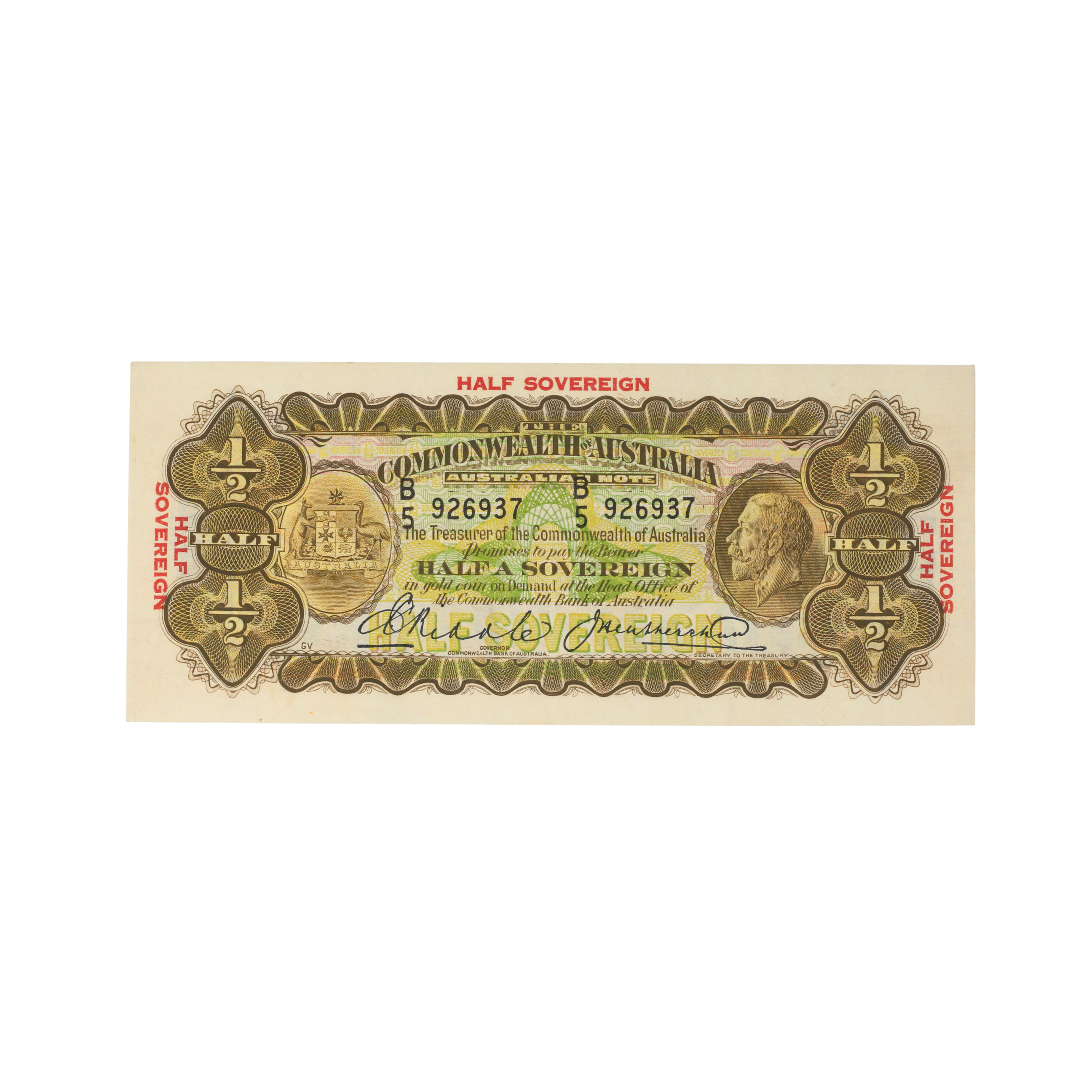 1941. · Riddle/Heathershaw, Ten Shillings,  1928, EF
