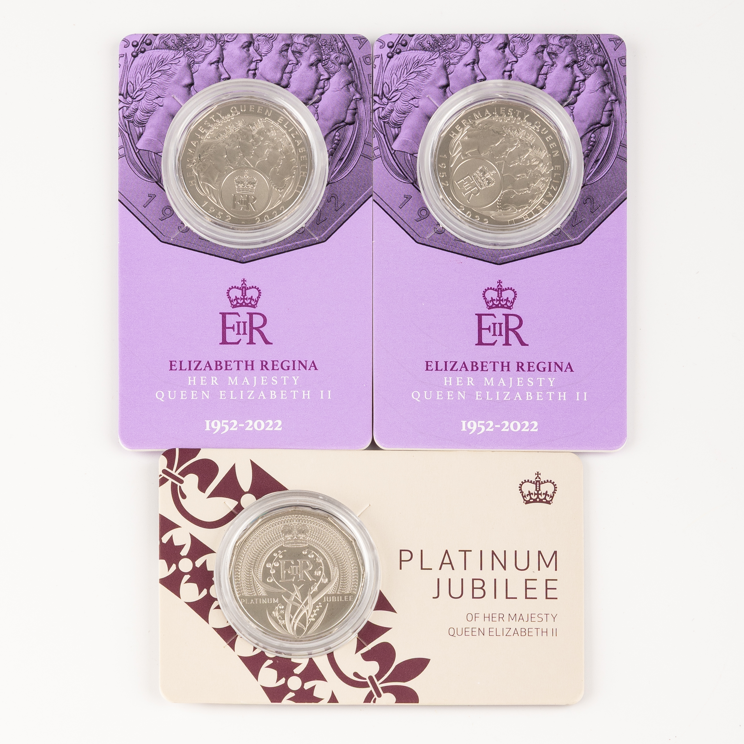 Elizabeth II, QEII, Fifty Cents, 2022 -2023, UNC