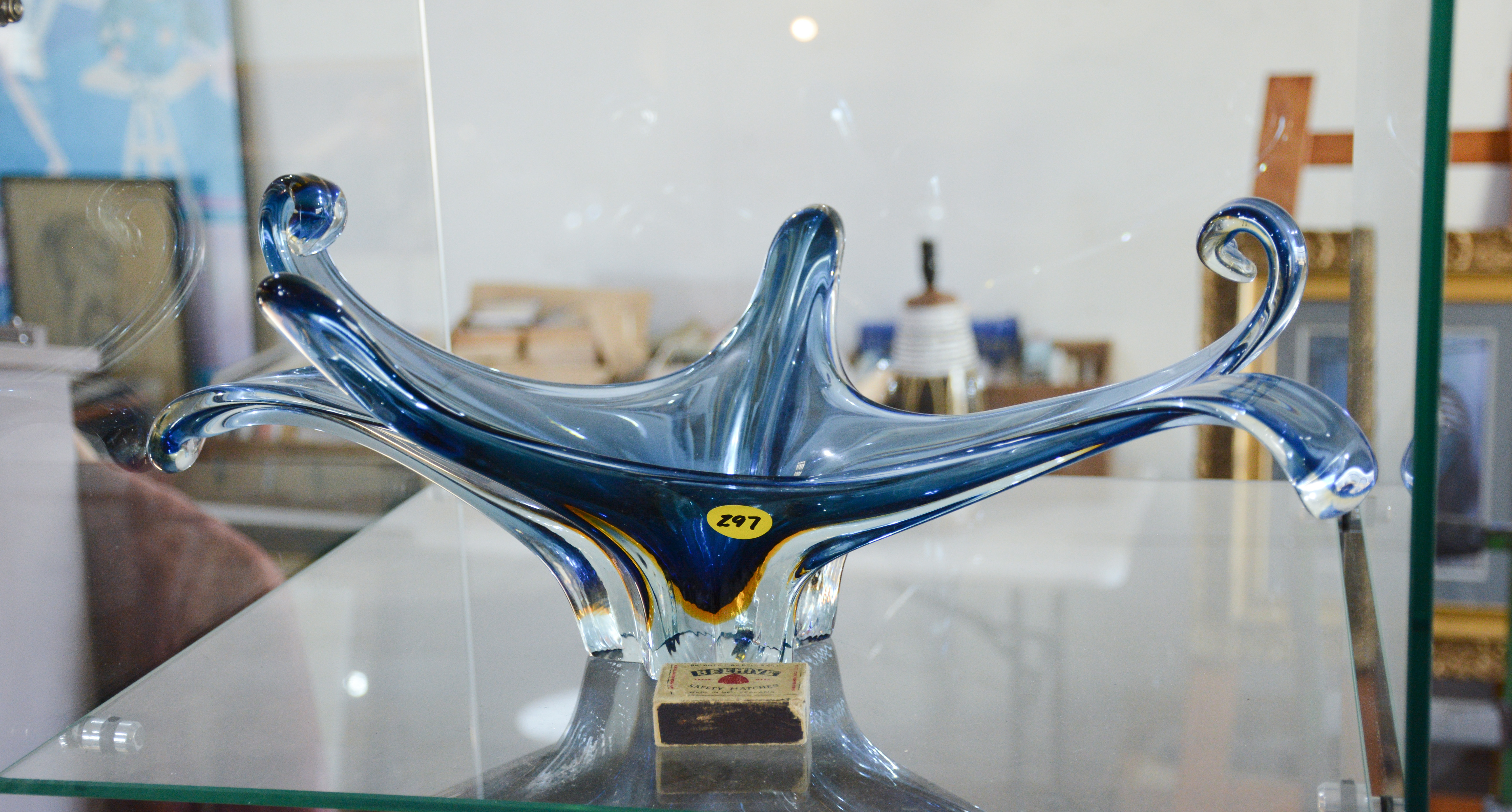 Large Murano Dish - Freeform Somerso — sold at auction in New Zealand for $180