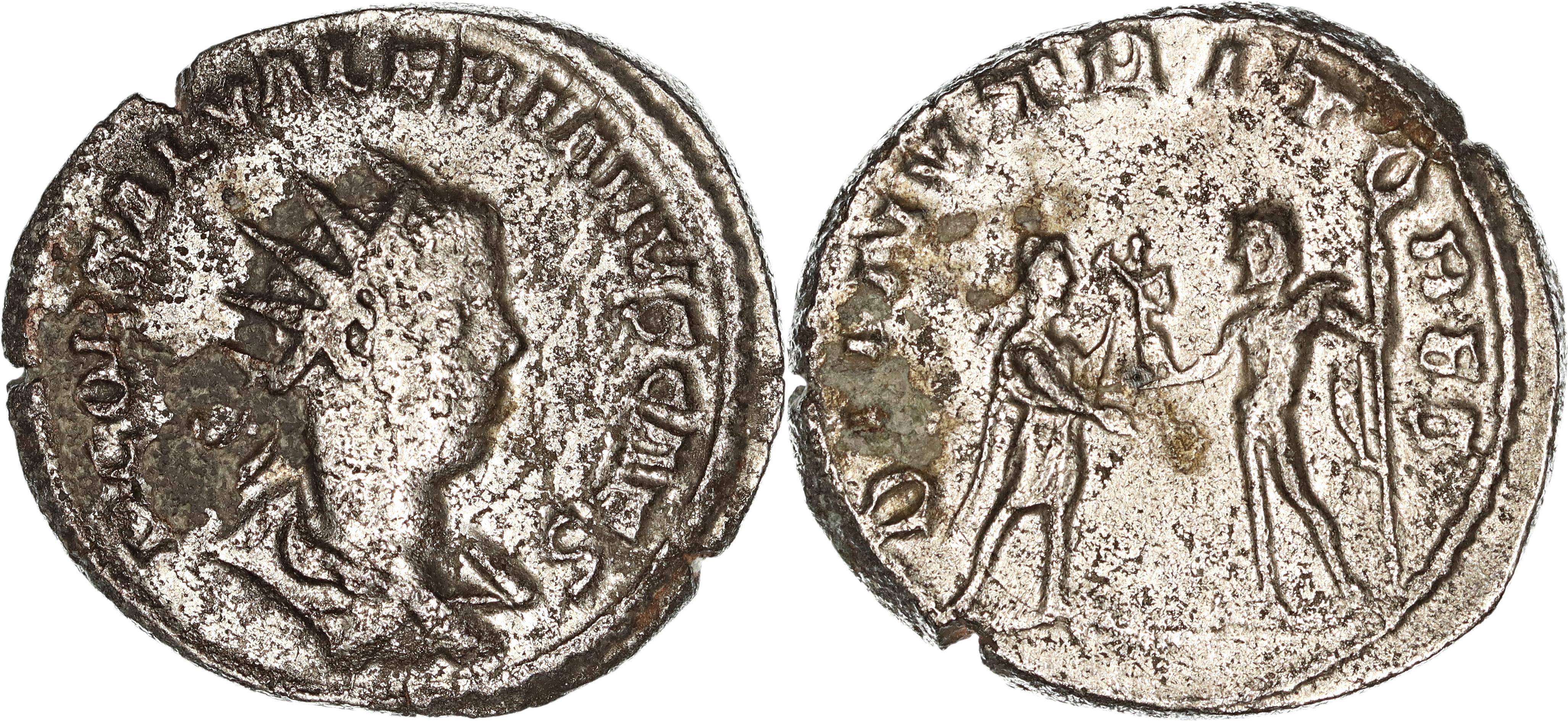 Roman Empire, Saloninus, Æ Antoninianus, 255-259 AD, VF