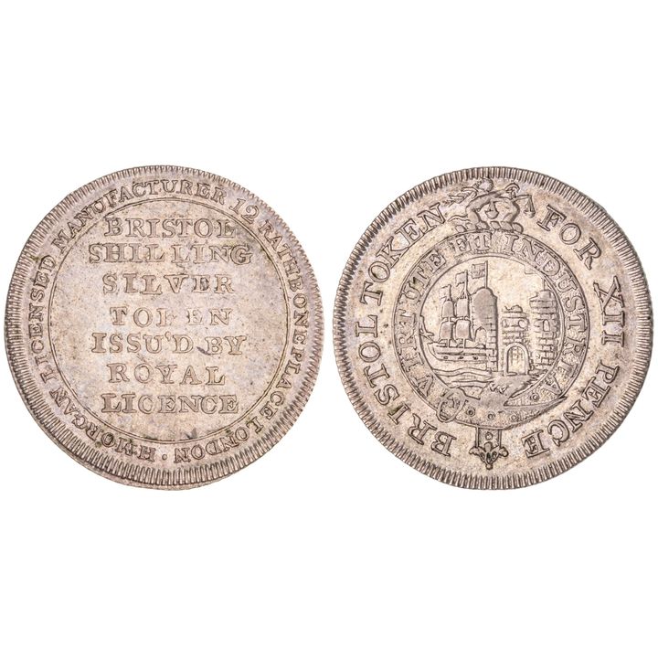 Great Britain, Somerset, Shilling, 1811, gVF
