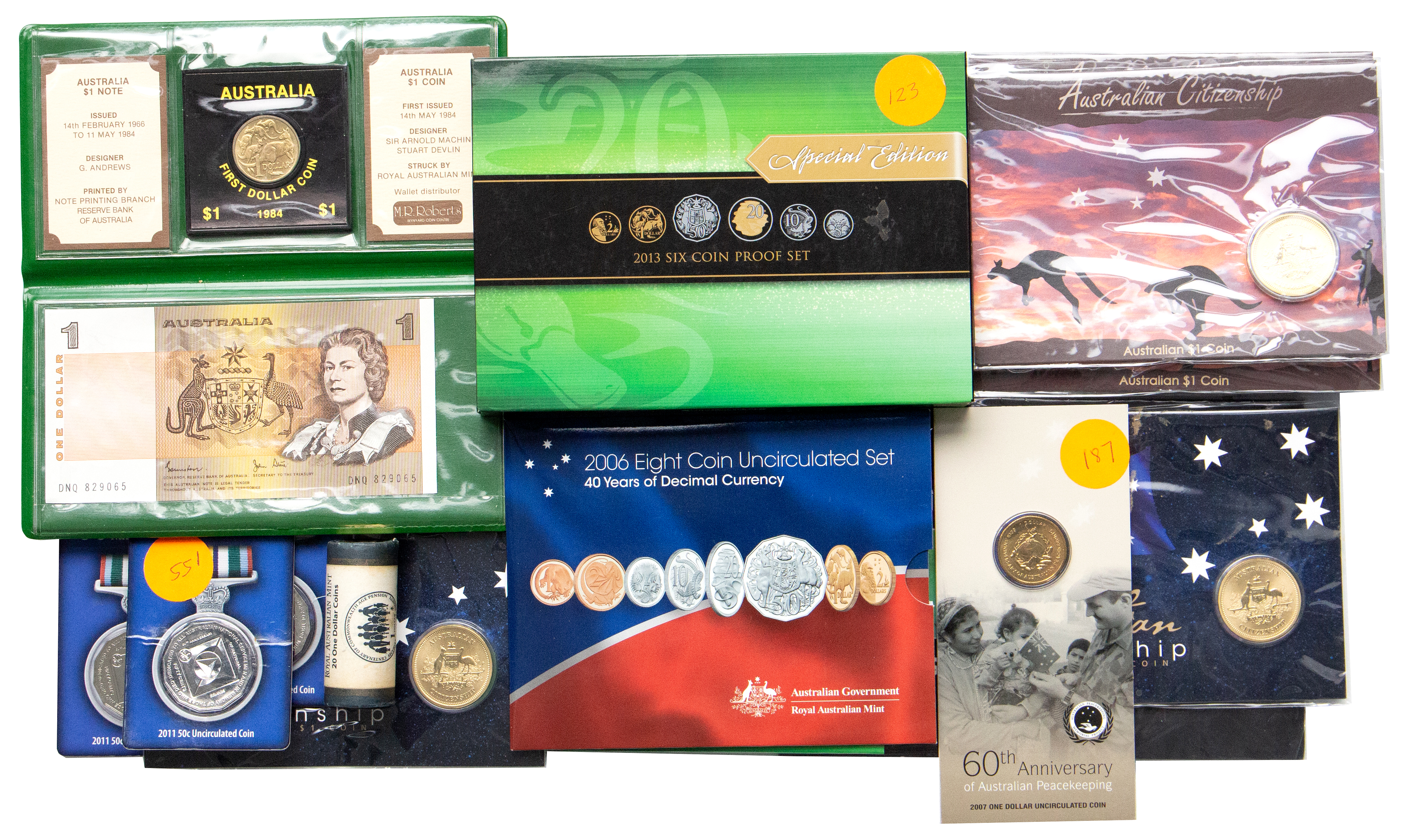 Elizabeth II, Proof Set, 2013, UNC