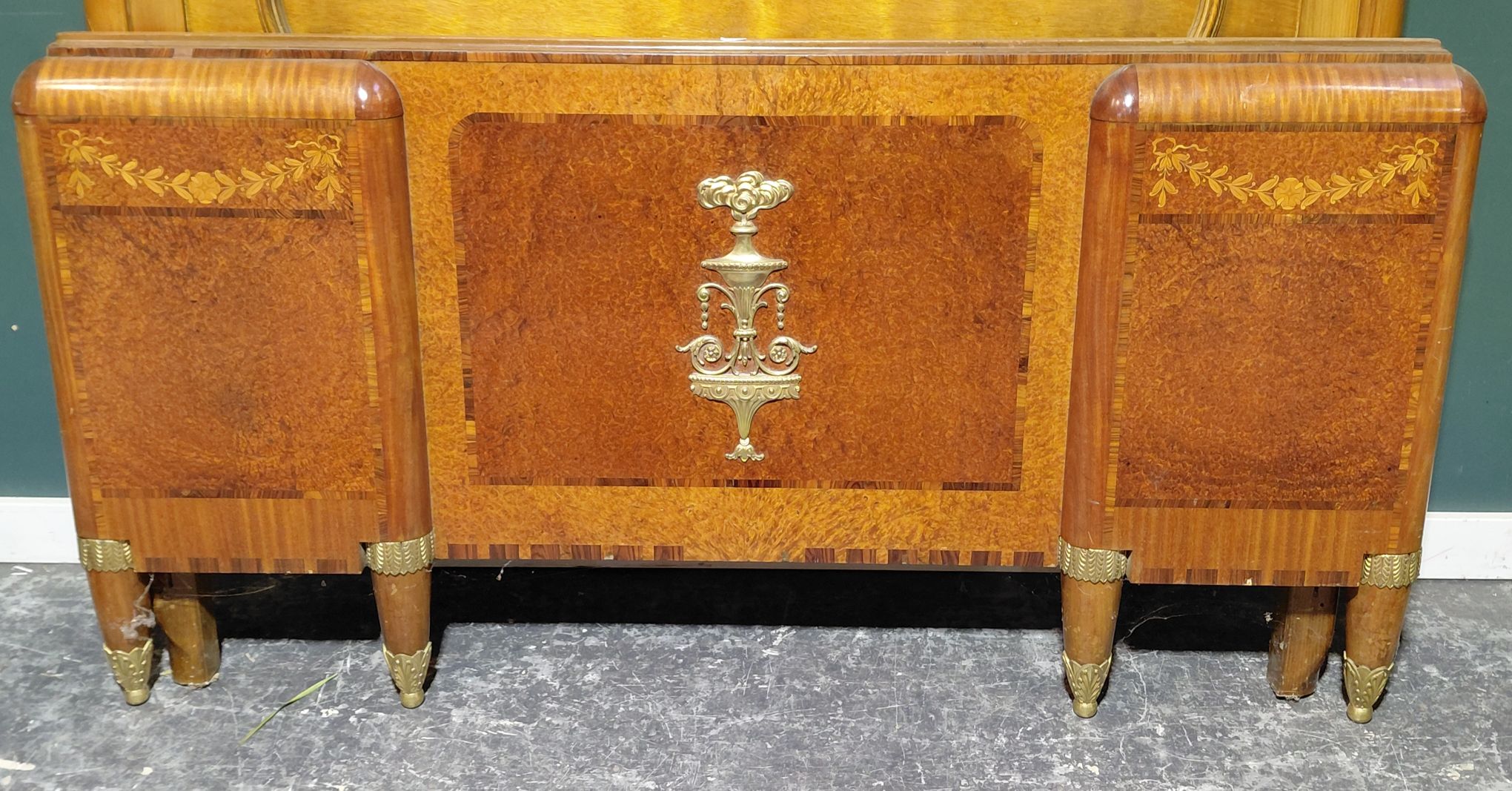 French Bed Foot End