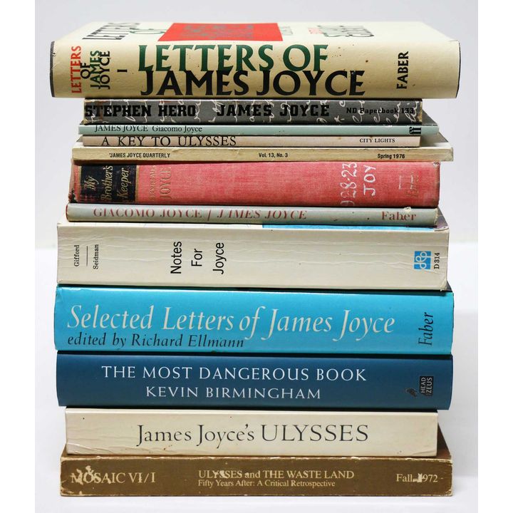 JAMES JOYCE - BOX OF BOOKS