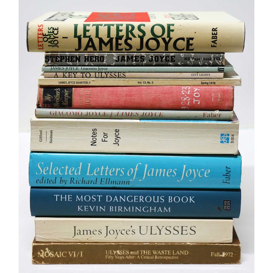 JAMES JOYCE - BOX OF BOOKS