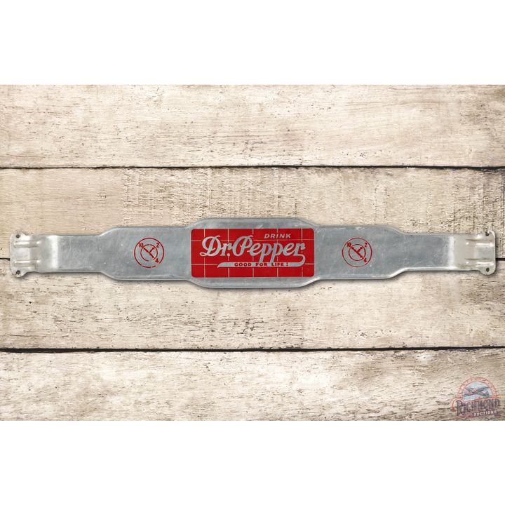 Drink Dr. Pepper Good For Life 10-2-4 Aluminum Door Push Sign