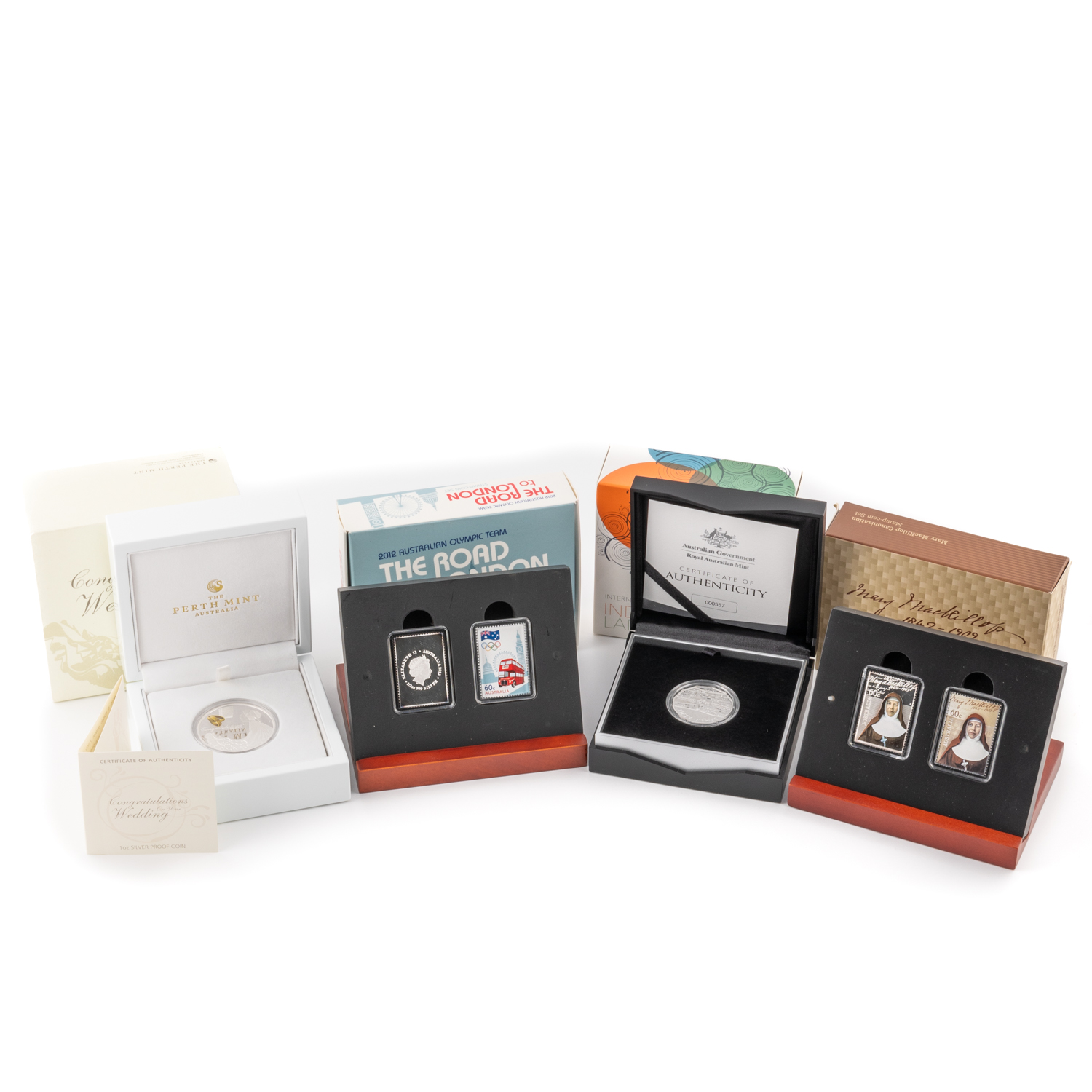 Elizabeth II, Accumulation, Fifty Cents - One Dollar, 2010 - 2022, FDC