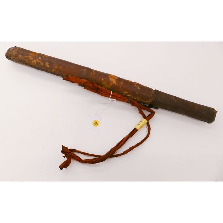 Old African Leather Dart Quiver- 23''