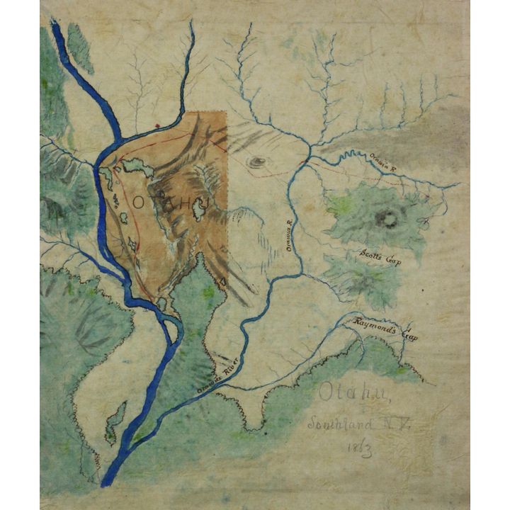 MAPS - OTAHU & WAIAU AREAS, SOUTHLAND [3X]