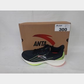 ANTA MEN S ANTELOPE RUNNING SHOES - BLACK/FLOURESCENT GREEN - BLACK/FLOURESCENT GREEN - MEN UK 9