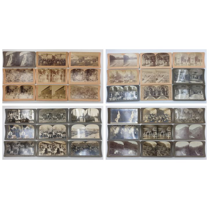 Stereograph Cards - Scandinavia (x36)