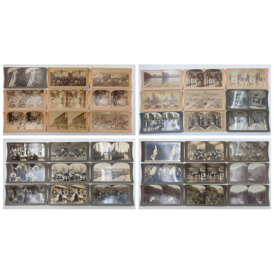 Stereograph Cards - Scandinavia (x36)