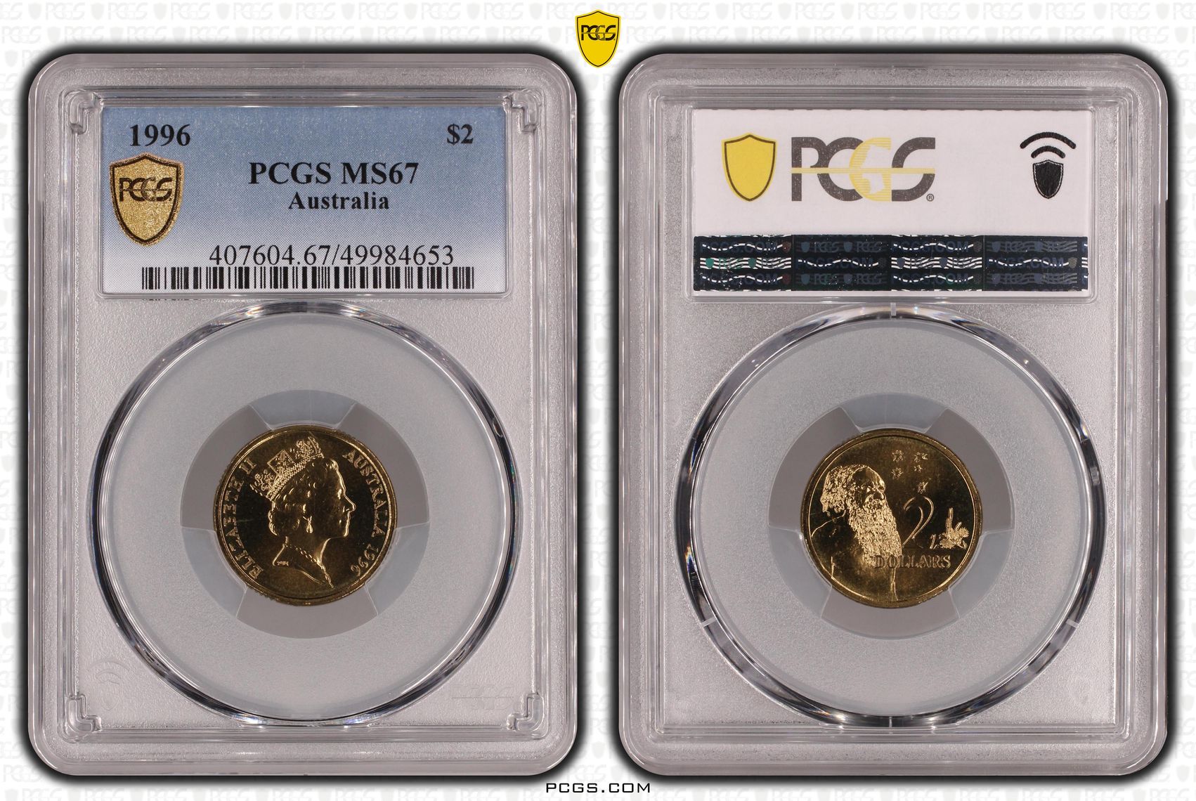 Two Dollar, 1996, PCGS MS67