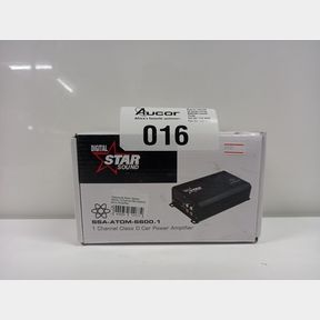 STARSOUND ATOM SERIES 6600W 1CHANNEL MONOBLOCK MICRO AMPLIFIER
