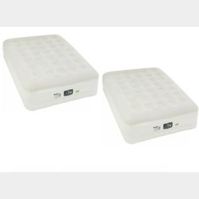 (2) SERTA 16" DOUBLE HIGH INFLATABLE MATTRESS AZ QUEEN
