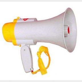 Megaphone 15W 12V with Siren 20 Econds Recording Function -- 51743/1229 AS B2 (S6)
