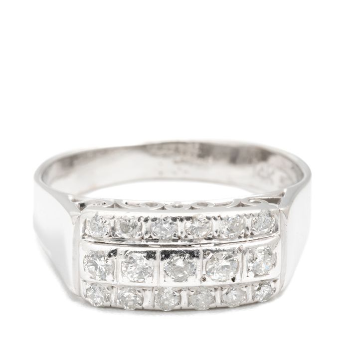 Vintage 14ct Gold DIamond Ring