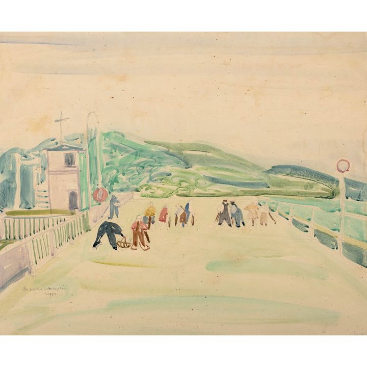 Władysław Brzosko | Wyścigi Sopot, 1950 r.
