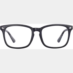 Blue Light Blocking Glasses Computer Reading/Gaming Glasses Matte Black |