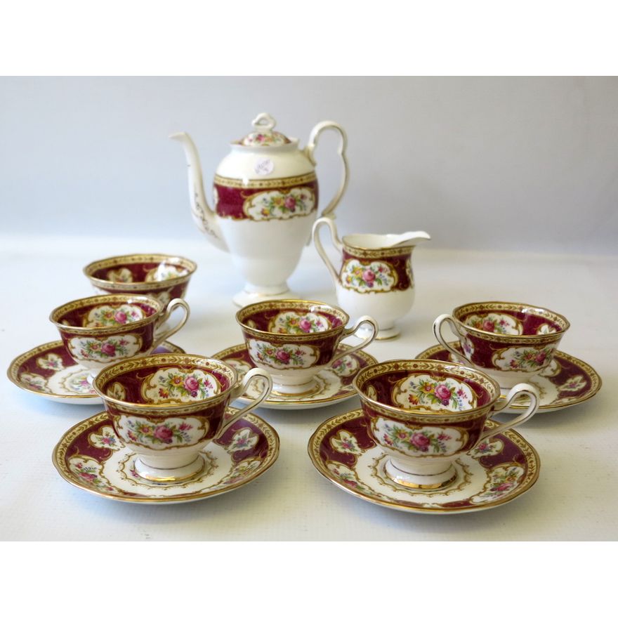 ROYAL ALBERT LADY HAMILTON COFFEE SERVICE