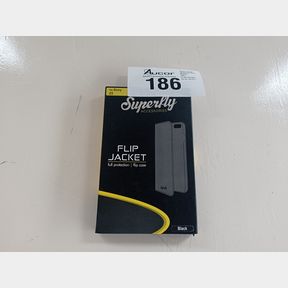 SUPERFLY FLIP JACKET COVER FOR SONY XPERIA Z5 - BLACK -