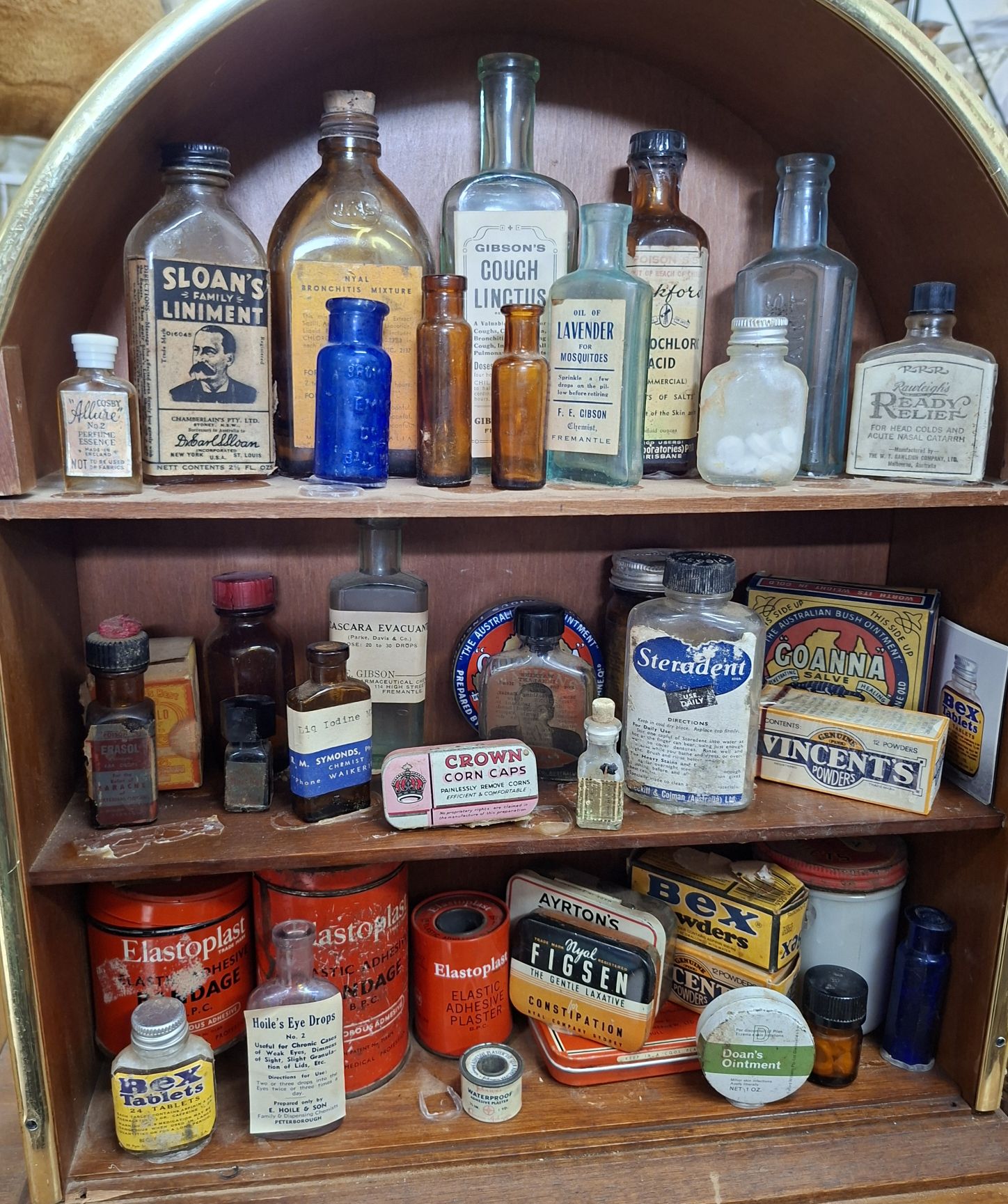 36 · CHEMISTS AND HOME REMEDY TINS