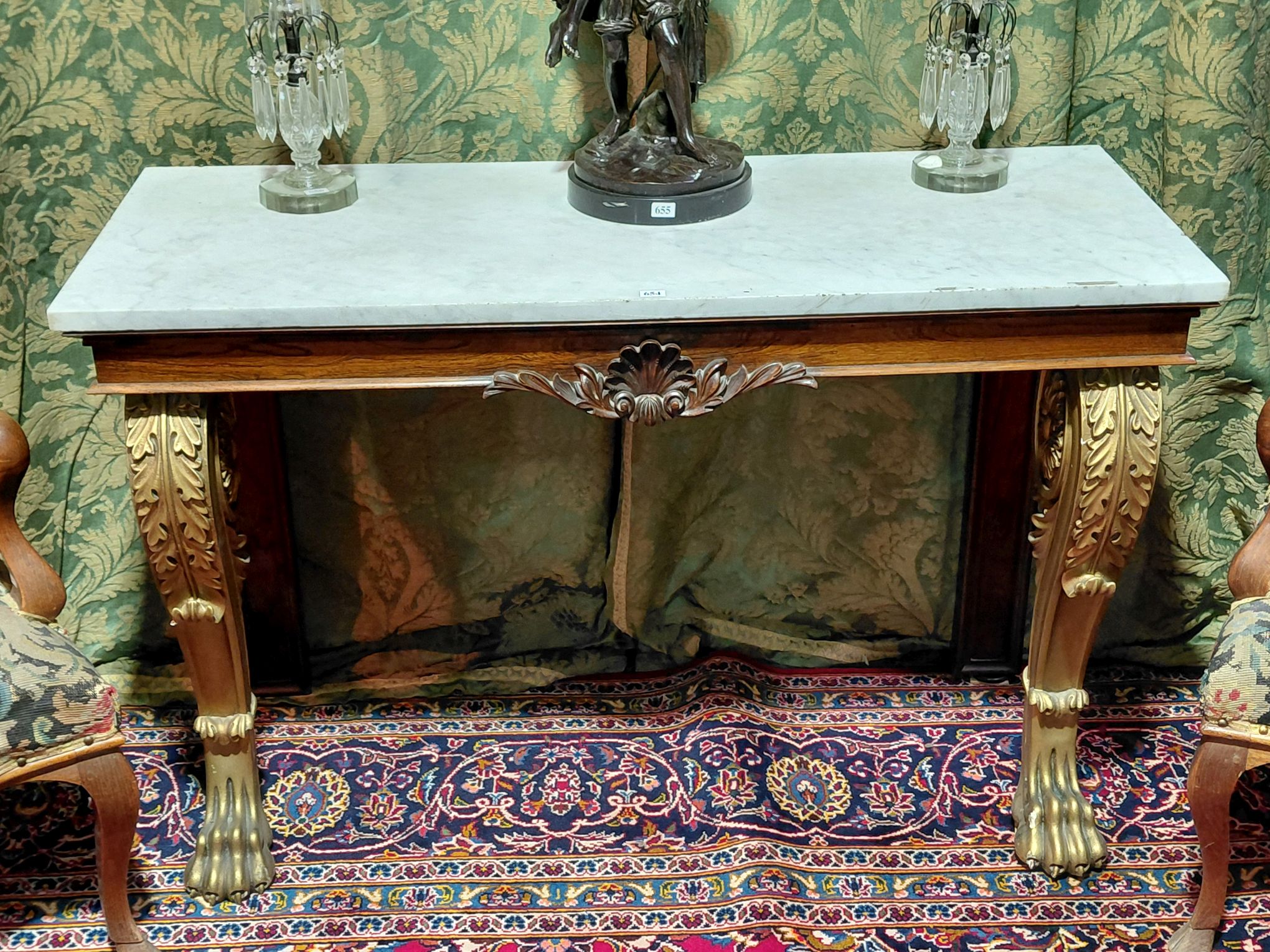 Regency Rosewood Console