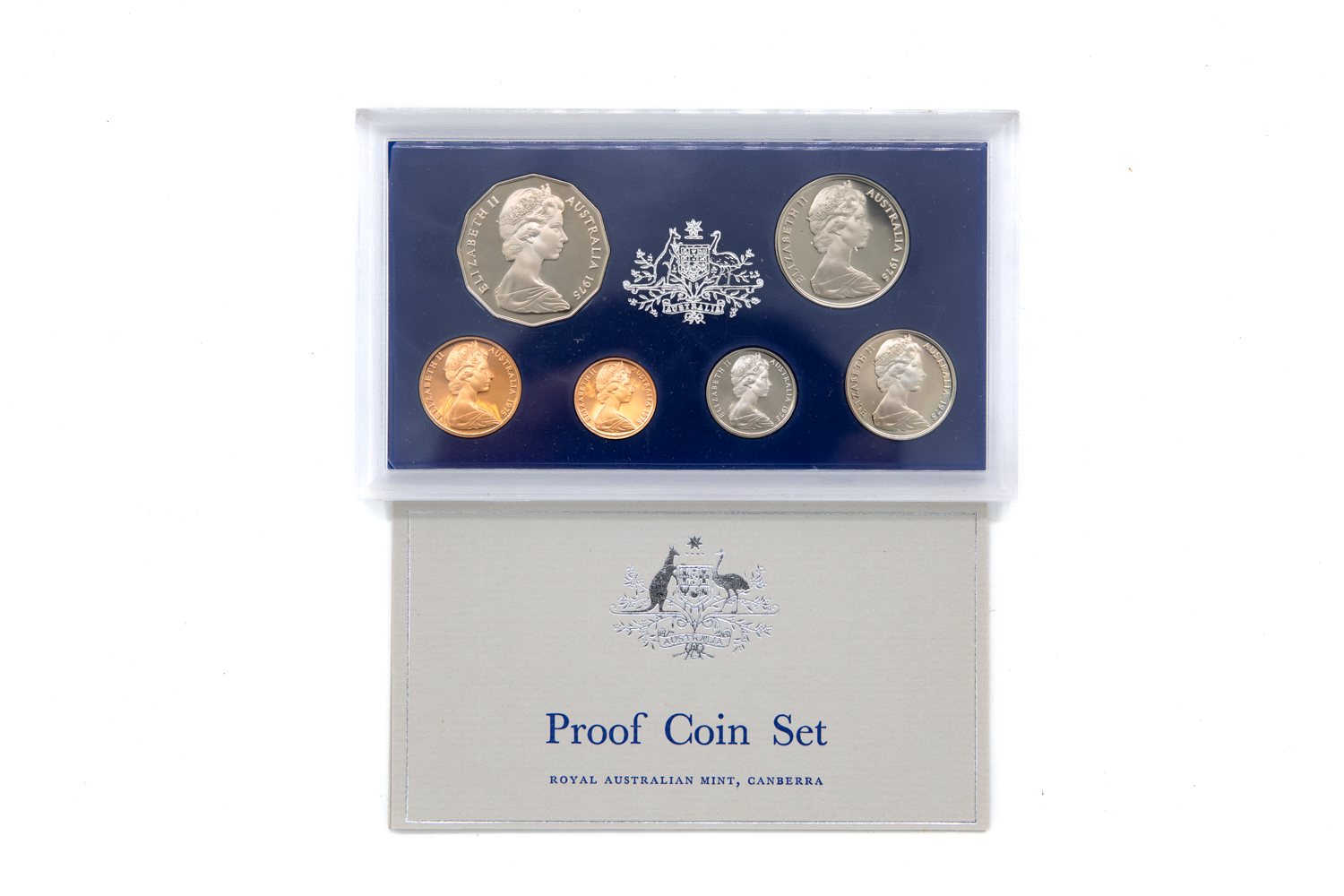 Elizabeth II, Proof Set, 1975, FDC