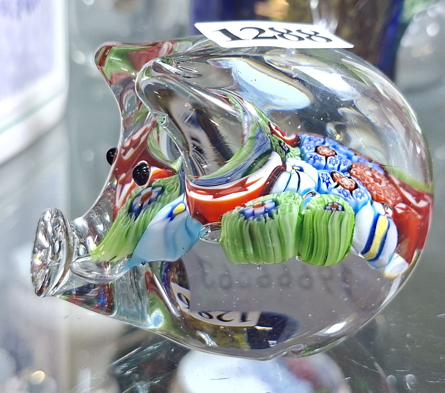 1288 · ART GLASS PAPERWEIGHT
