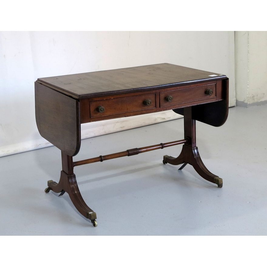 MAHOGANY SOFA TABLE