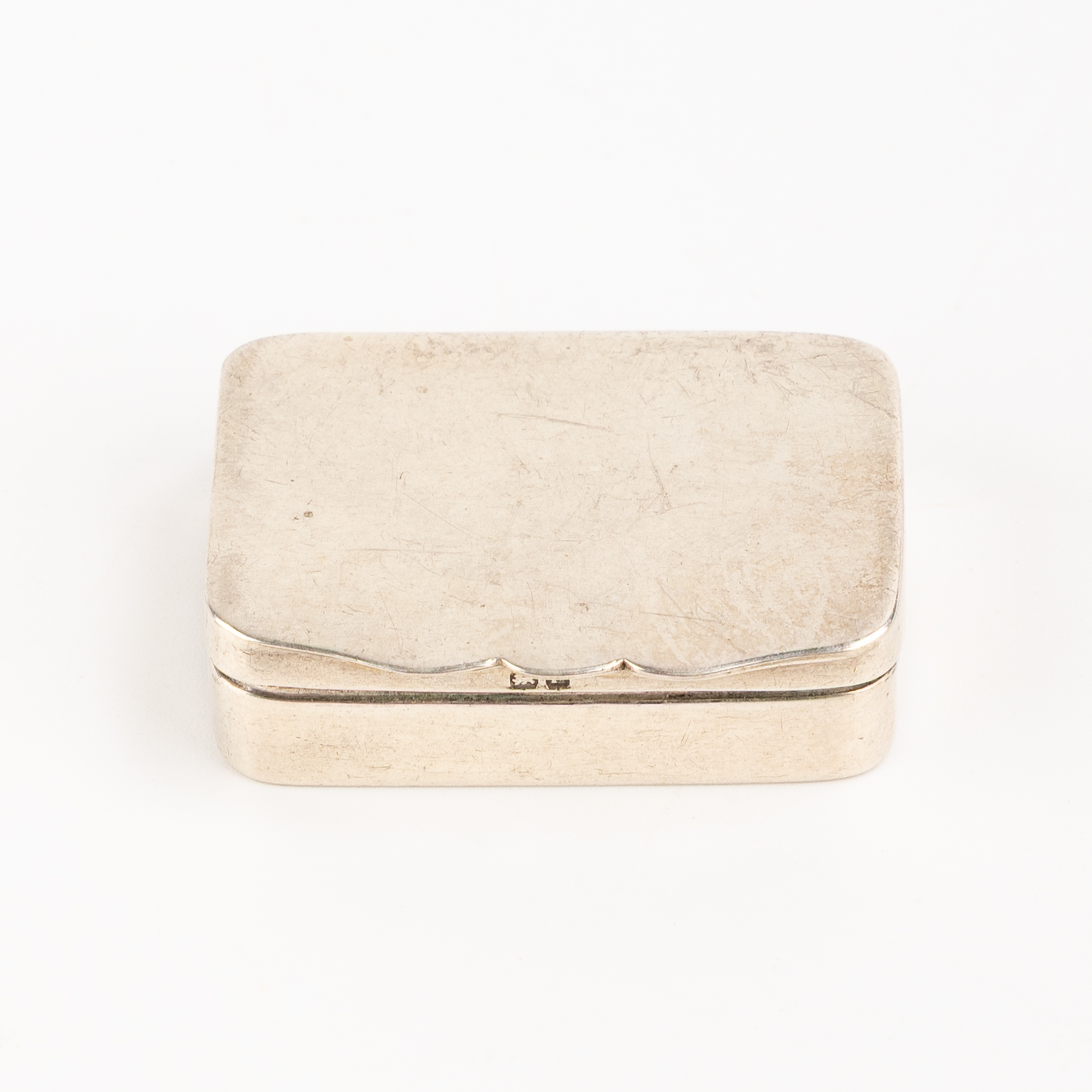 Great Britain, Silver Pill Box, 1912