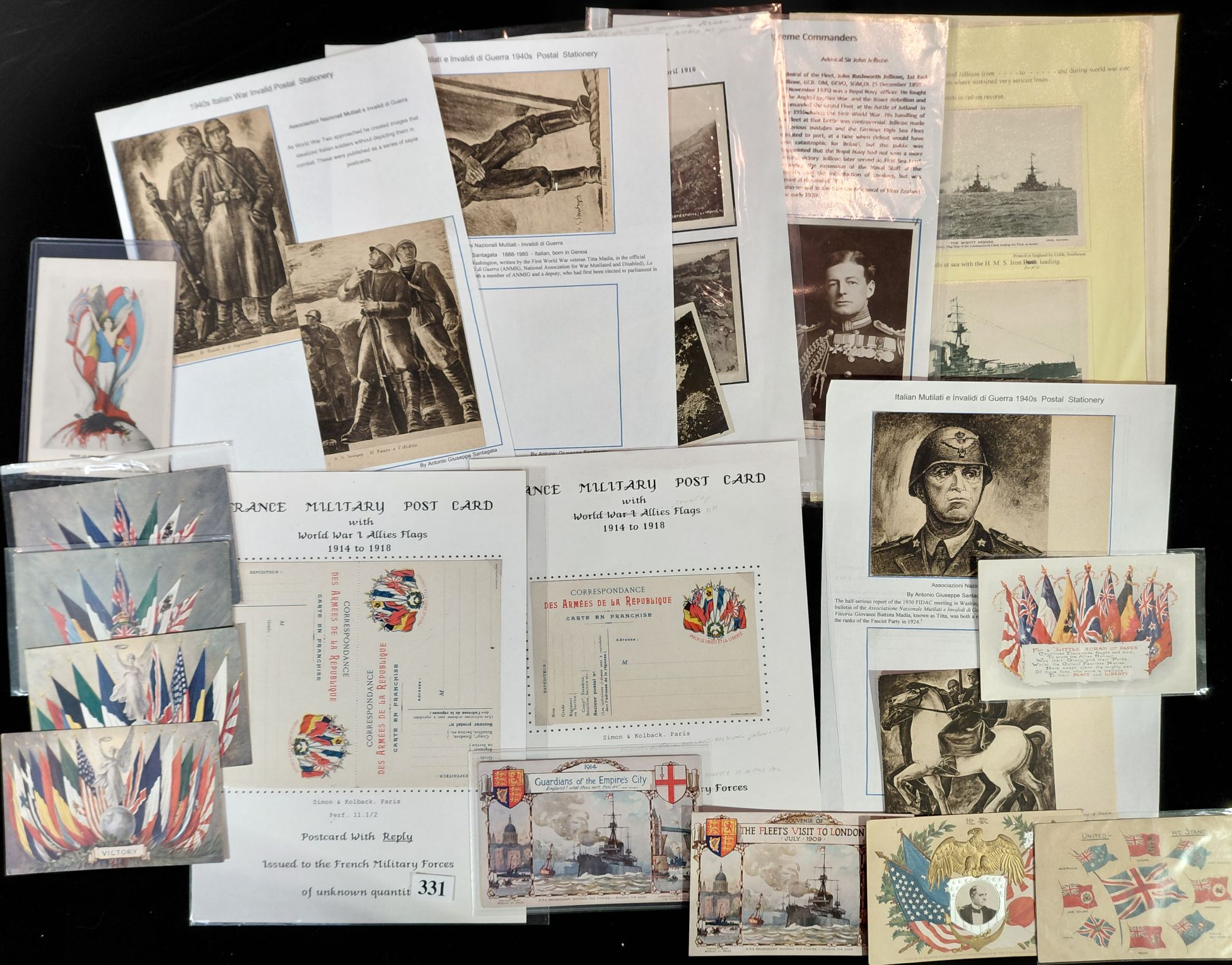 POSTCARDS - WW1
