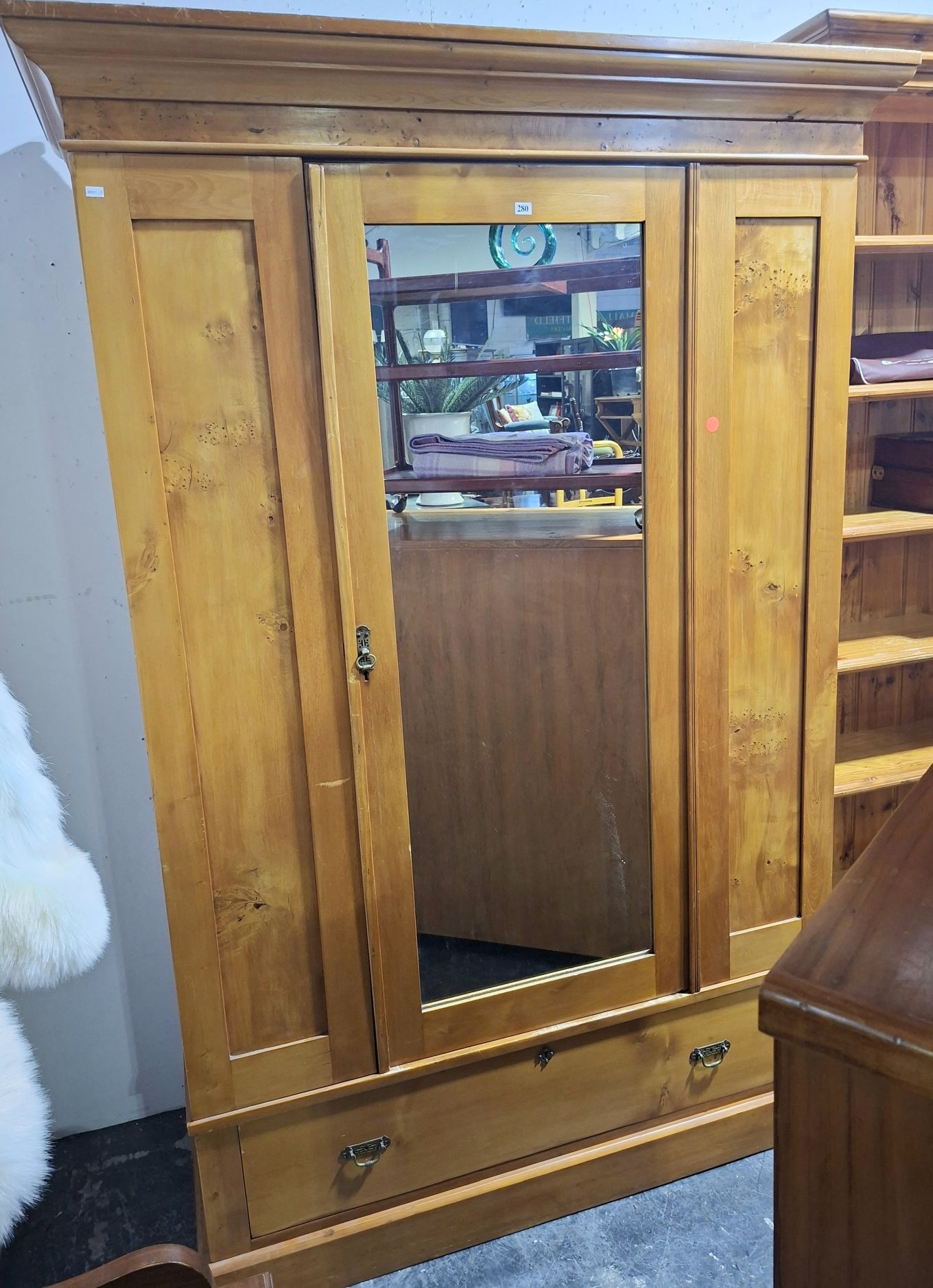 280 · TASMANIAN HUON PINE WARDROBE