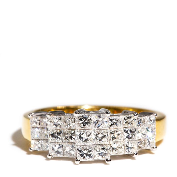 1.00 Carat Diamond 18ct Gold Ring,