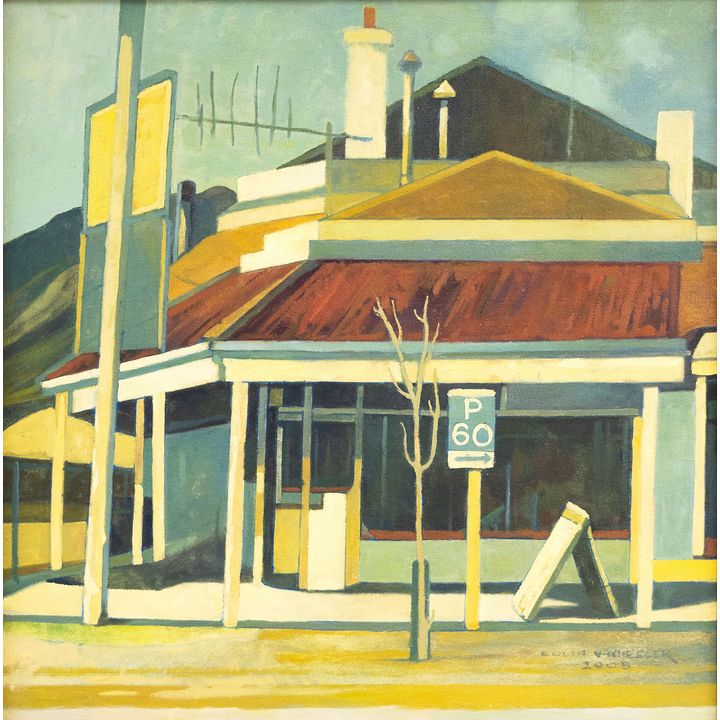 Colin Wheeler 'Corner Shop, France Street, Oamaru'
